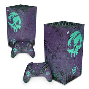 Skin Anti-Rage Xbox Series X Vertical - Sea Of Thieves Bundle - Pop Arte Skins