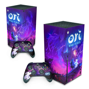 Skin Anti-Rage Xbox Series X Vertical - Ori and the Will of the Wisps - Pop Arte Skins