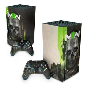 Skin Anti-Rage Xbox Series X Vertical - Call Of Duty Modern Warfare II - Pop Arte Skins