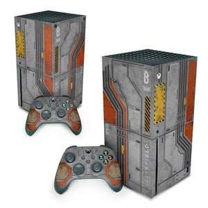 Skin Anti-Rage Xbox Series X Vertical - Starfield - Pop Arte Skins
