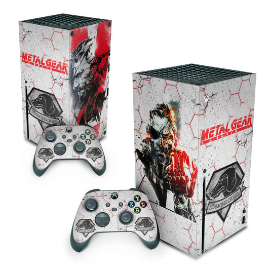 Xbox Series X Skin Anti-Rage Vertical - Metal Gear Solid