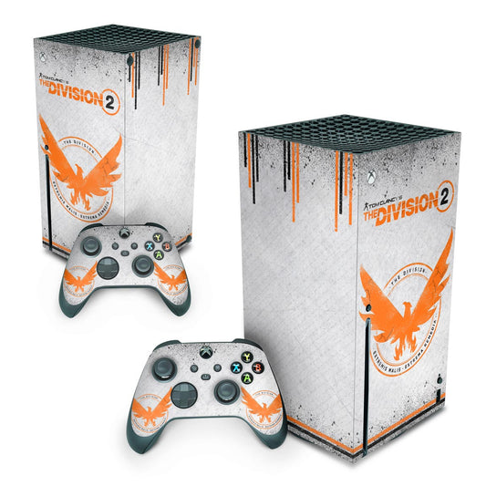 Xbox Series X Skin Anti-Rage Vertical - The Division 2