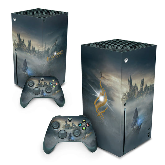 Xbox Series X Skin Anti-Rage Vertical - Hogwarts Legacy