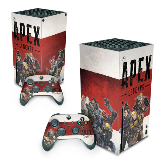 Xbox Series X Skin Anti-Rage Vertical - Apex Legends