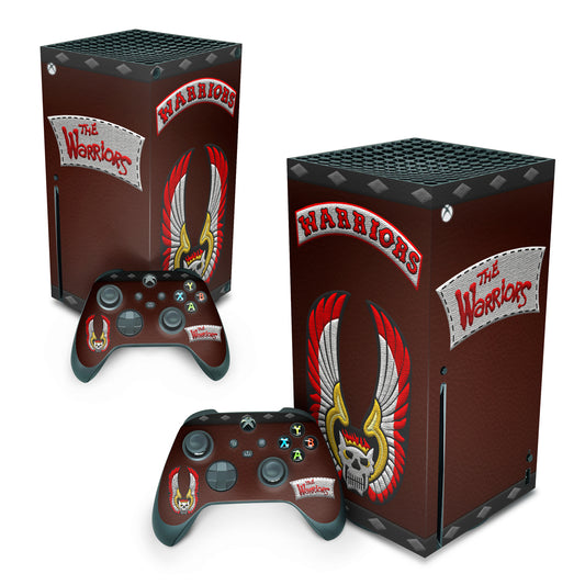 Xbox Series X Skin Anti-Rage Vertical - The Warriors