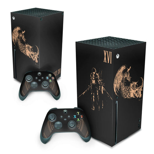 Skin Anti-Rage Xbox Series X Vertical - Final Fantasy XVI Edition