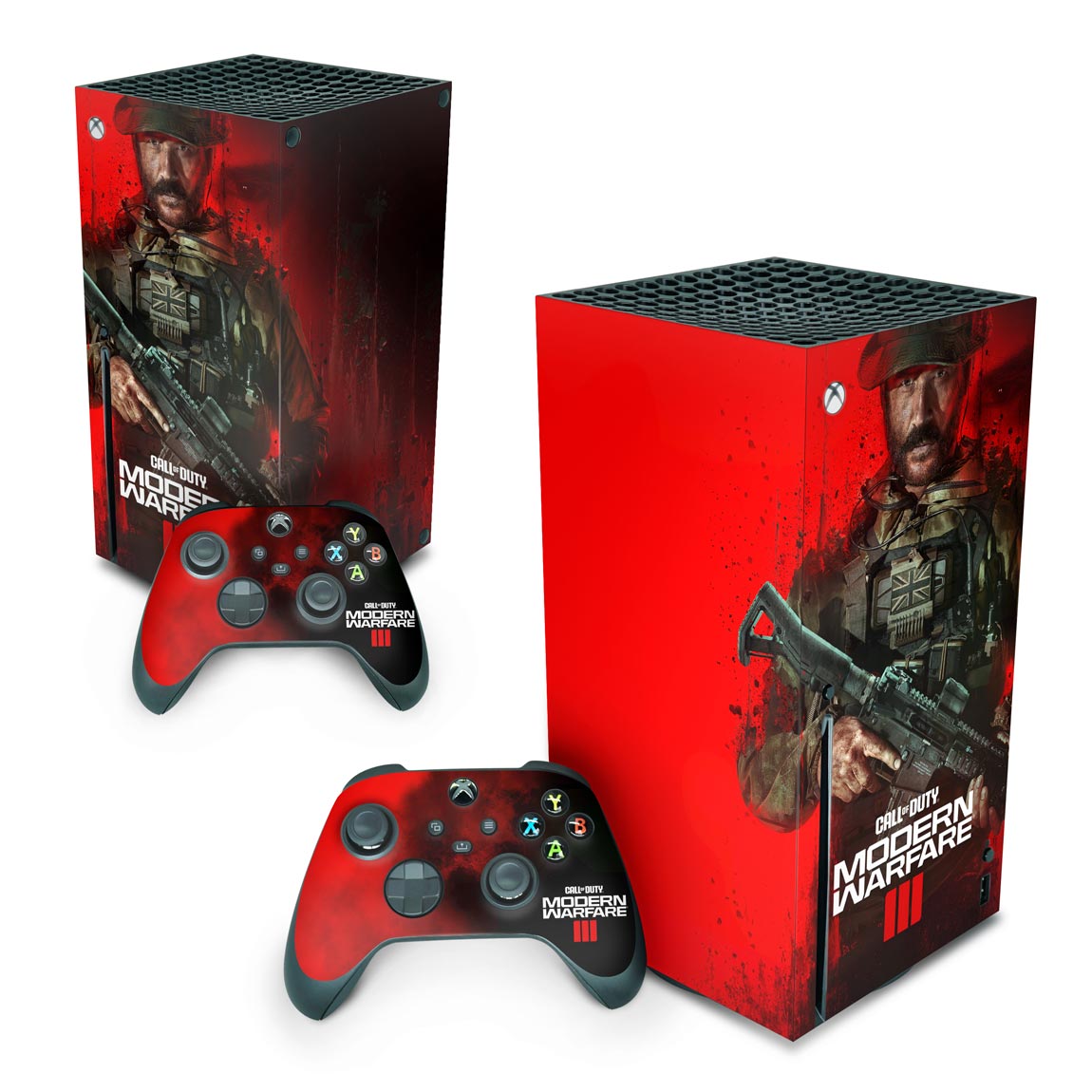 Xbox Series X Skin Anti-Rage Vertical - Call Of Duty Modern Warfare III