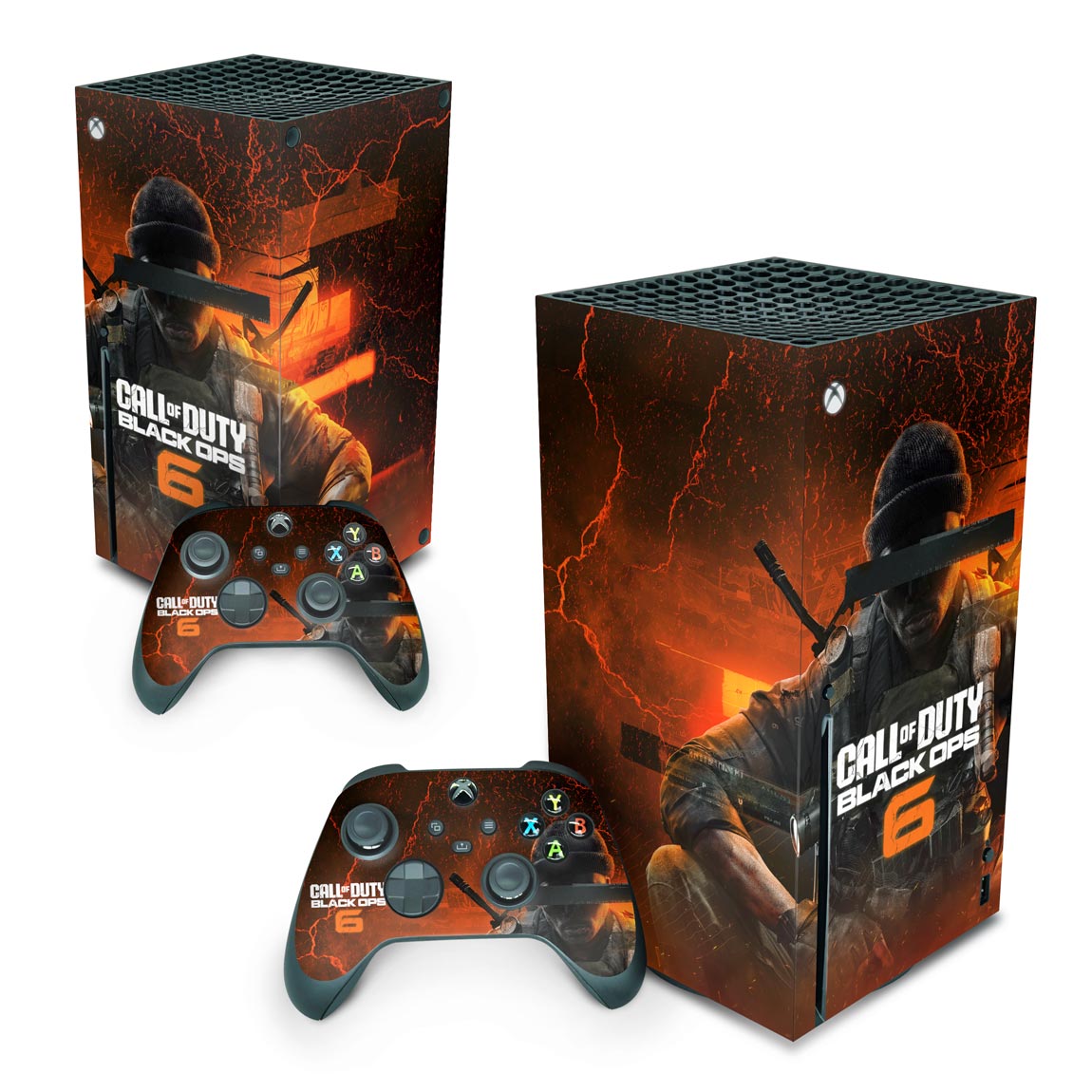 Xbox Series X Skin Anti-Rage Vertical - Call of Duty Black Ops 6