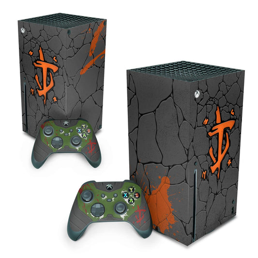 Skin Anti-Rage Xbox Series X Vertical - Doom: The Dark Ages