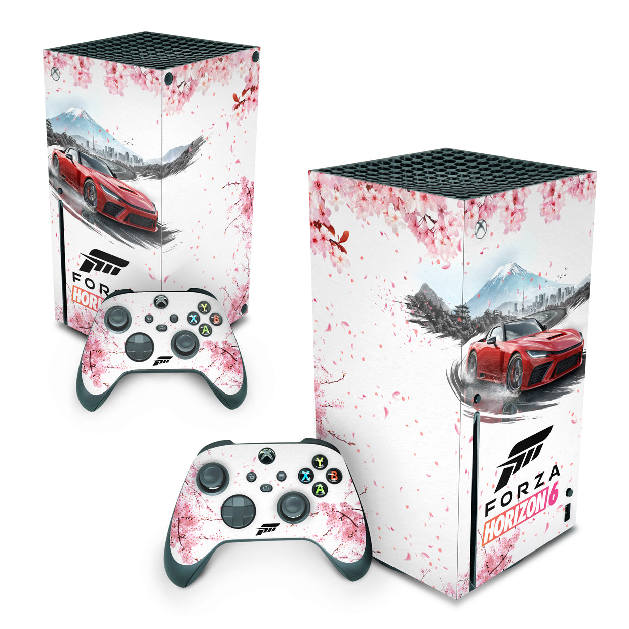 Xbox Series X Skin Anti-Rage Vertical - Modelo 206