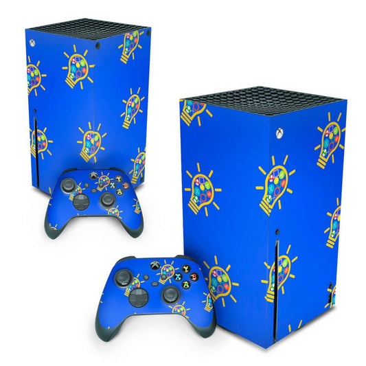 Skin Anti-Rage Xbox Series X Vertical - Personalizada