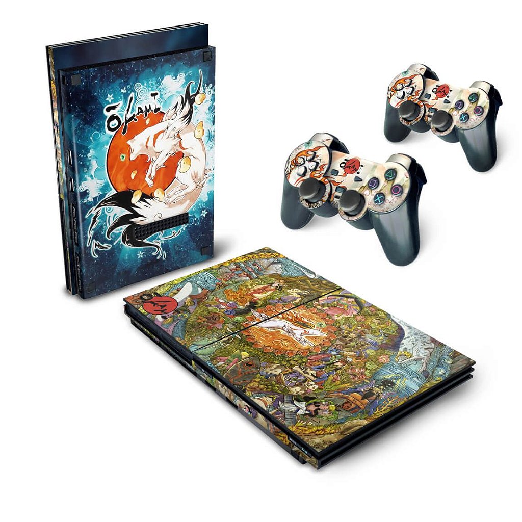 Skin Anti-Rage PS2 Slim - Okami