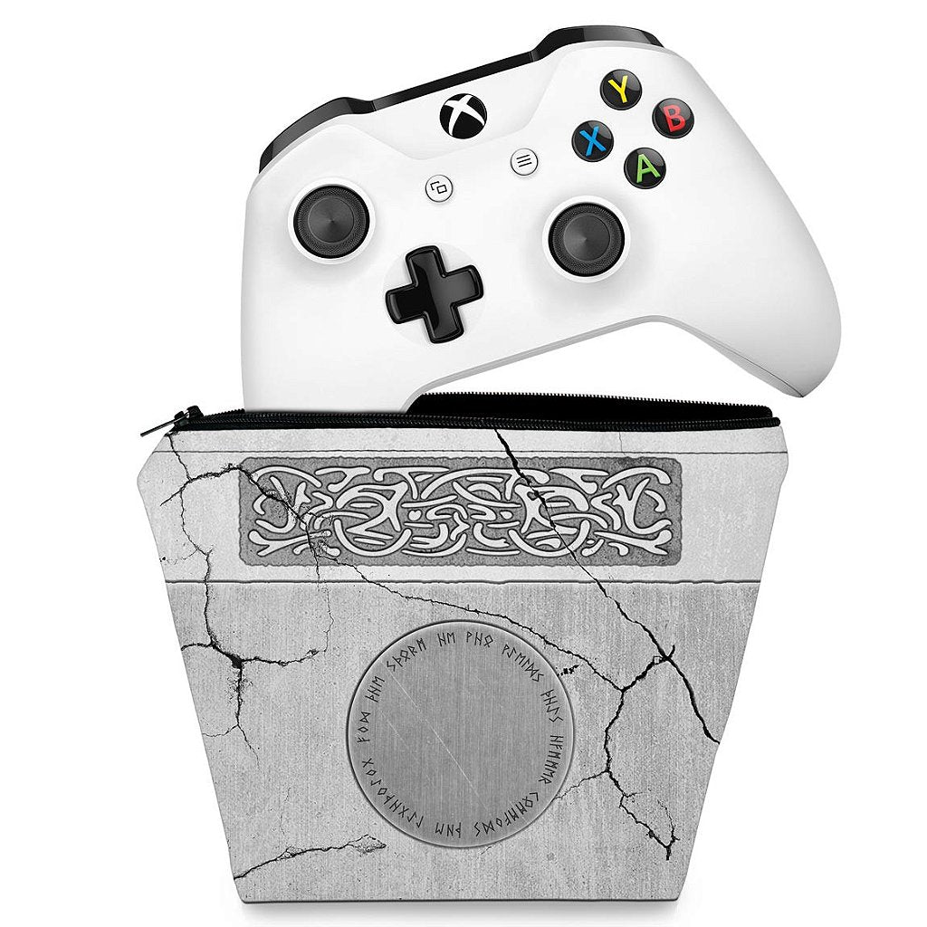 Capa Xbox One Controle Case - Mjolnir Thor Amor e Trovão