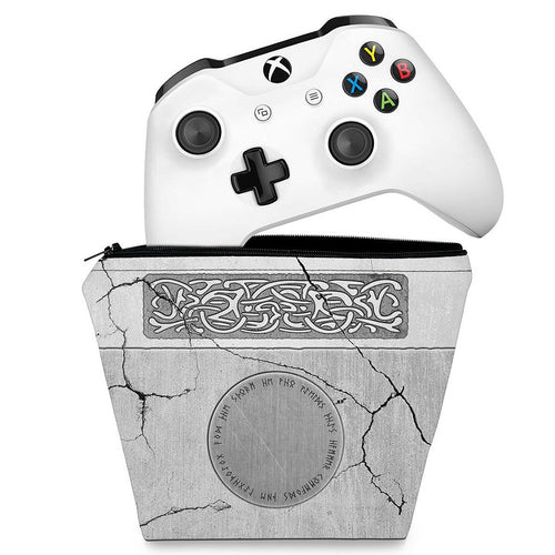 Capa Case Xbox One Controle - Mjolnir Thor Amor e Trovão