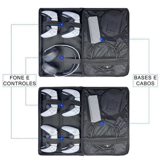 Bolsa PS5 Fat Mochila Transporte Playstation 5 Fat Bag