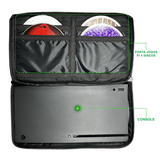 Bolsa Xbox Series X Transporte Mochila Bag