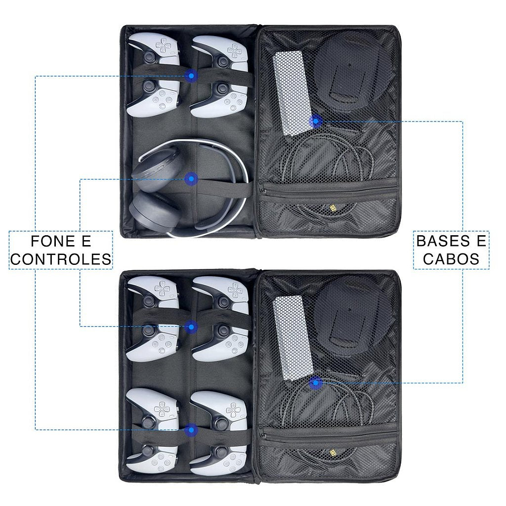 Bolsa Ps5 Pro Mochila Transporte Playstation 5 Pro Bag - Pop Arte Skins - foto 3