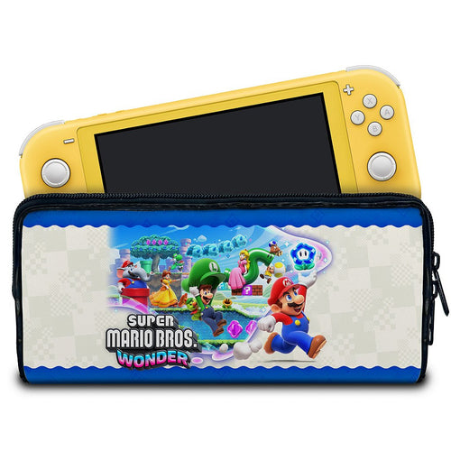 Case Nintendo Switch 1 Lite Bolsa Estojo - Super Mario Bros. Wonder