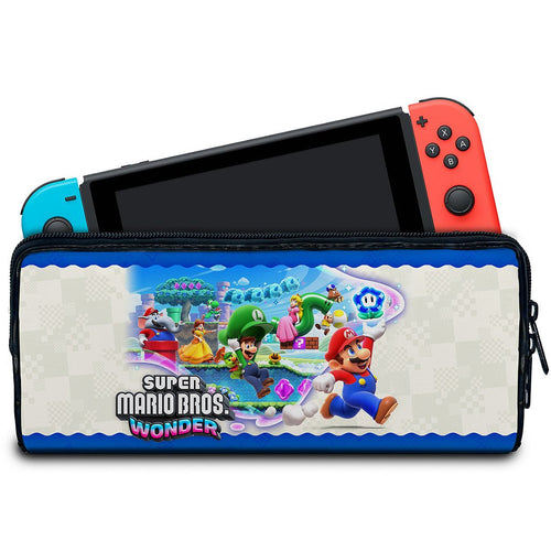 Case Nintendo Switch 1 Bolsa Estojo - Super Mario Bros. Wonder