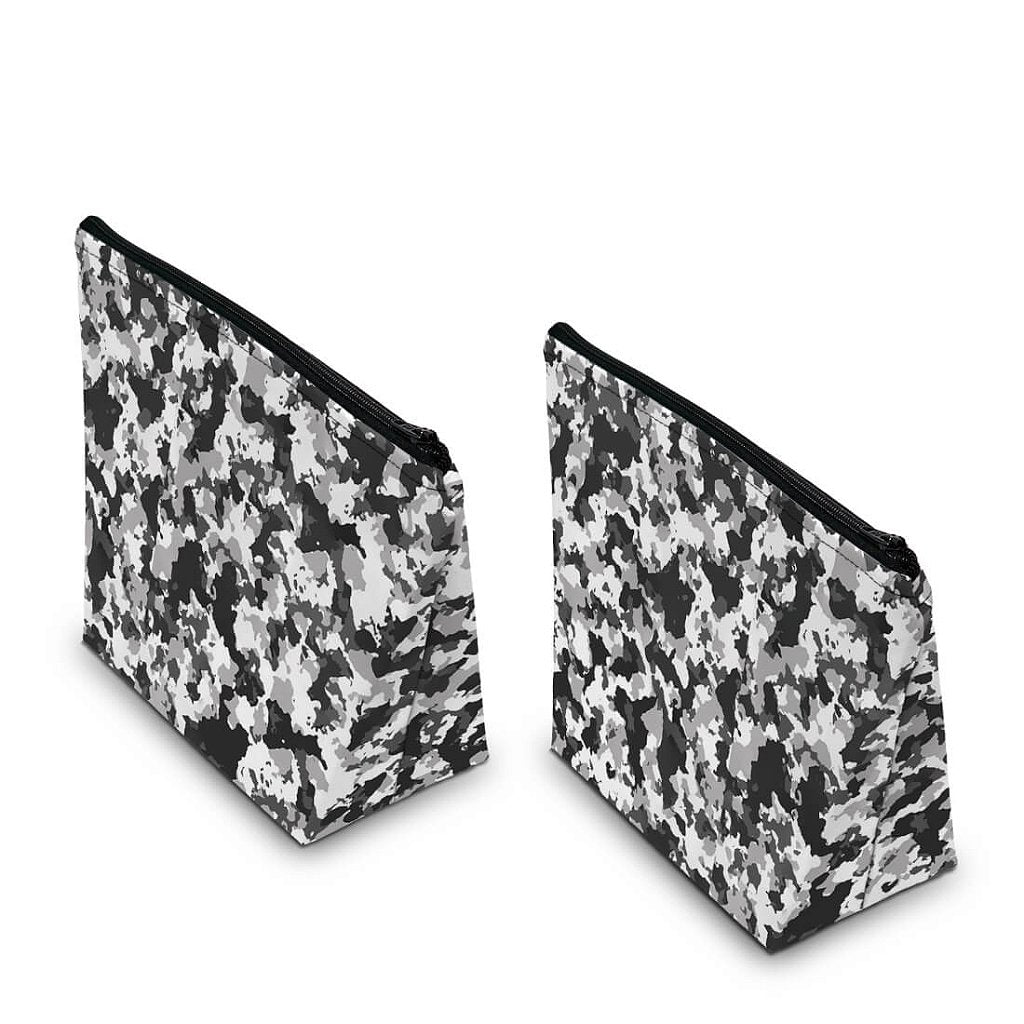 Capa Case Nintendo Switch Pro Controle - Camuflada Cinza - Pop Arte Skins - foto 2