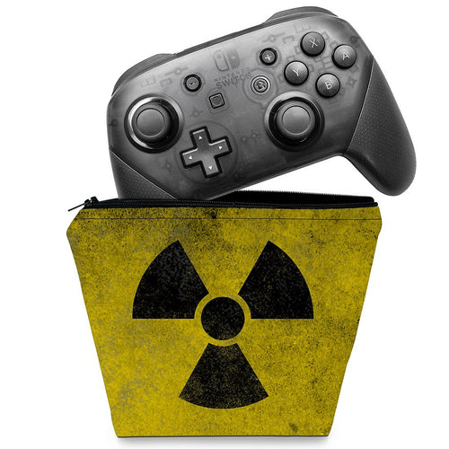 Capa Case Nintendo Switch Pro Controle - Radioativo