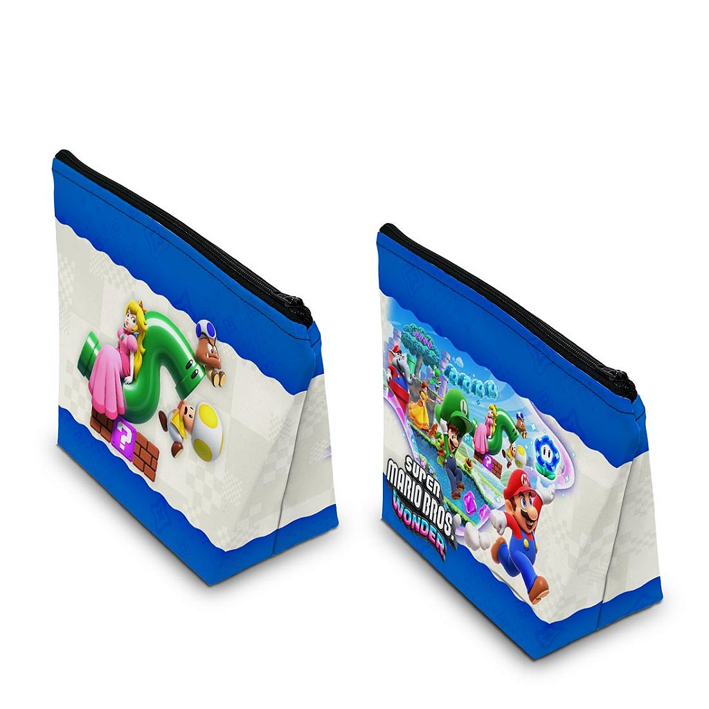 Capa Case Nintendo Switch Pro Controle - Super Mario Bros. Wonder - Pop Arte Skins - foto 2