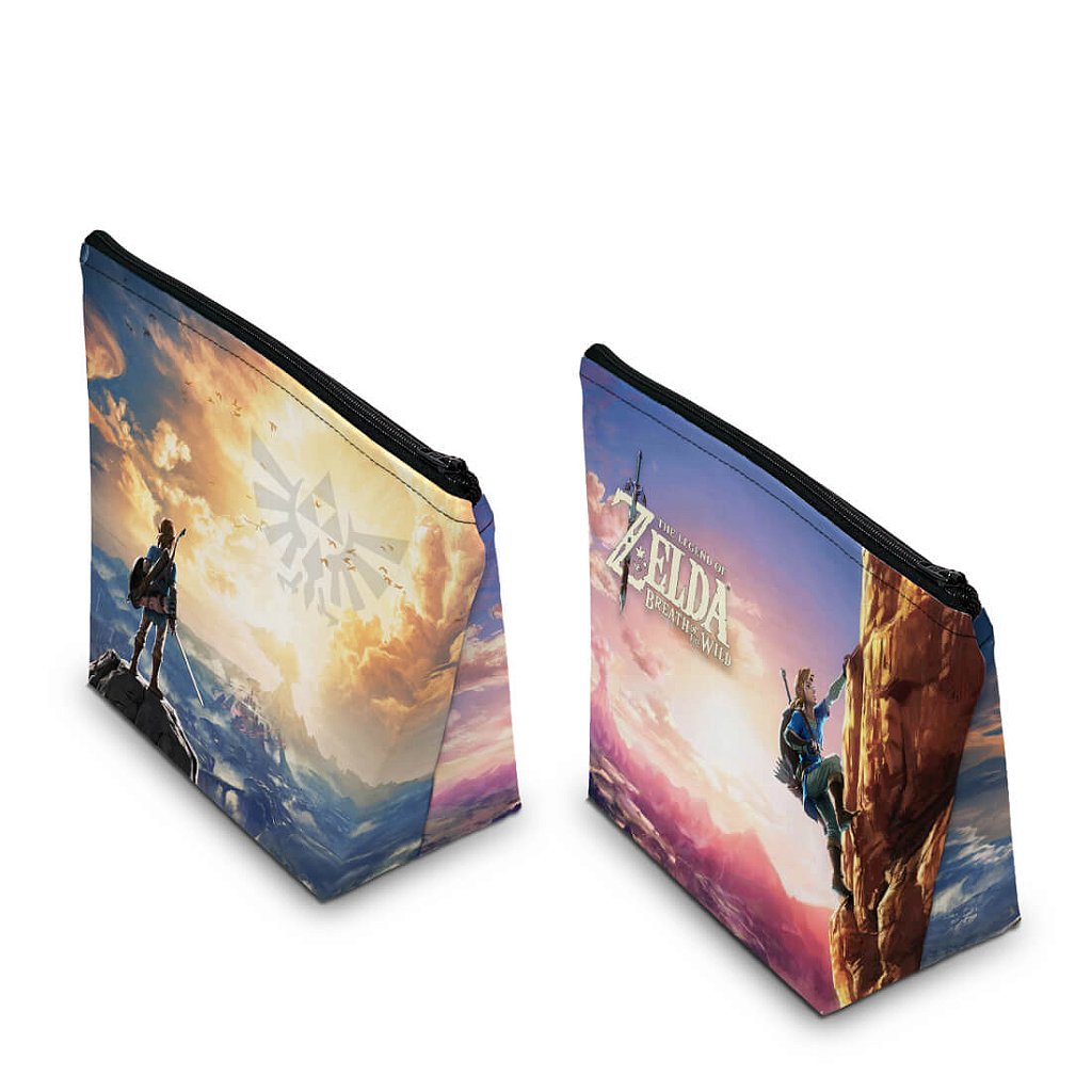 Capa Case Nintendo Switch Pro Controle - Zelda Breath Of The Wild - Pop Arte Skins - foto 2