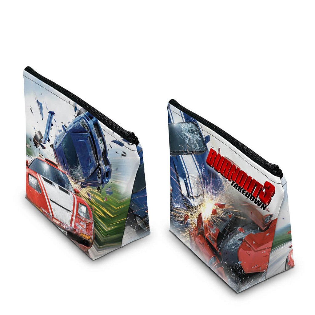 Capa Case PS2 Controle - Burnout 3 - Pop Arte Skins - foto 2