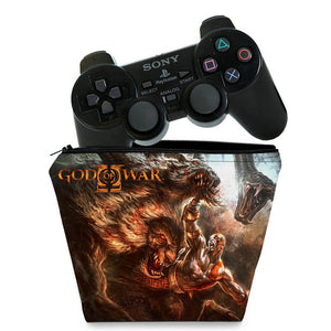 Capa Case PS2 Controle - God Of War 2 II