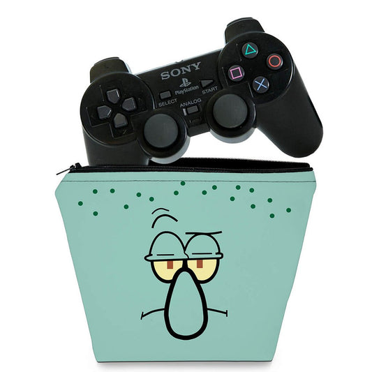 Capa PS2 Controle Case - Lula Molusco Bob Esponja