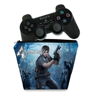 Capa Case PS2 Controle - Resident Evil 4