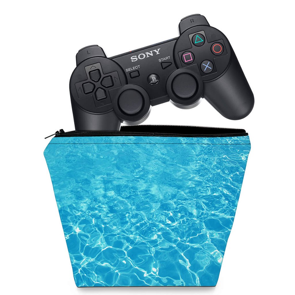 Capa Case PS3 Controle - Aquático Água