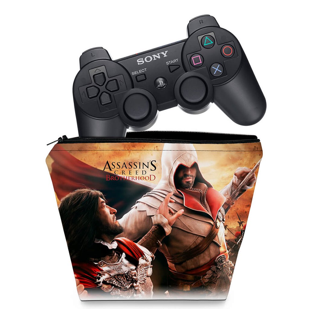 Capa Case PS3 Controle - Assassins Creed Brotherhood #B
