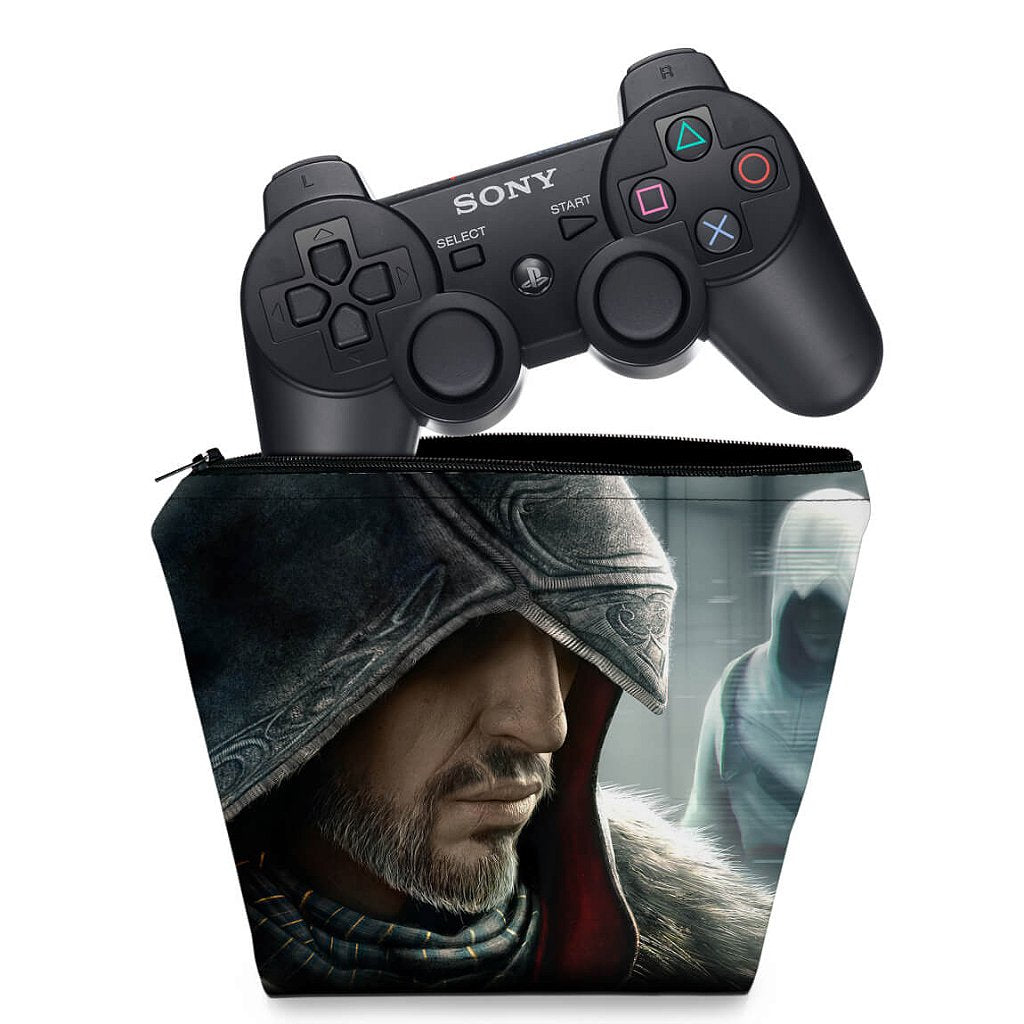 Capa Case PS3 Controle - Assassins Creed Revelations