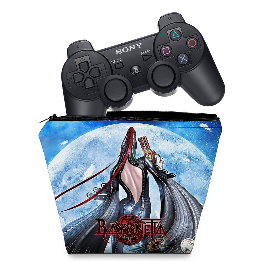 Capa Case PS3 Controle - Bayonetta
