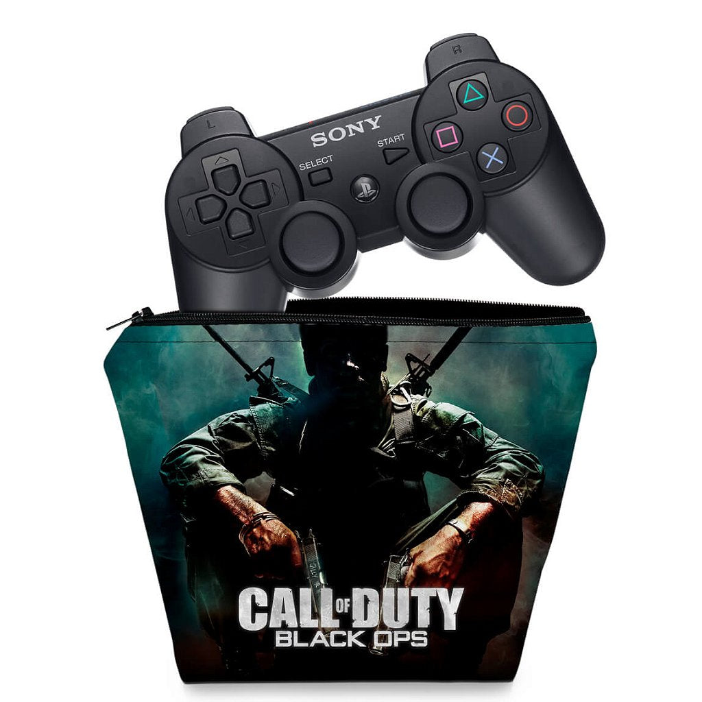 Capa Case PS3 Controle - Call O Duty Black Ops