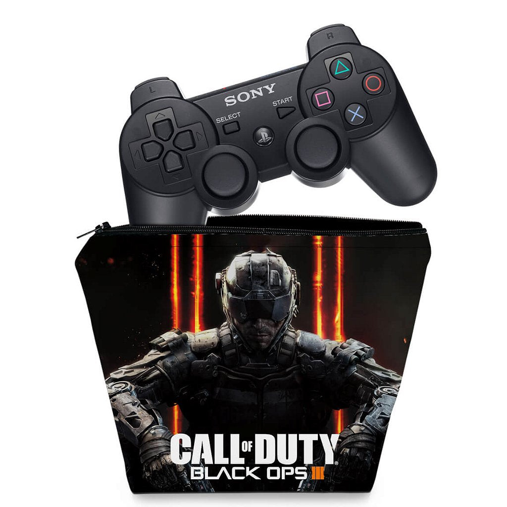 Capa Case PS3 Controle - Call Of Duty Iii
