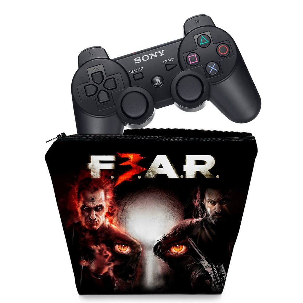 Capa Case PS3 Controle - F3ar Fear 3