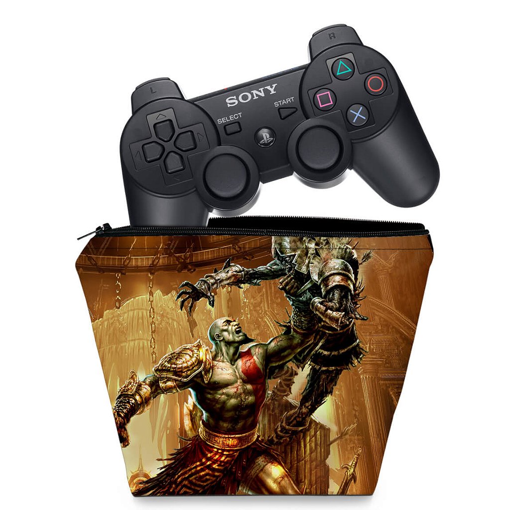 Capa Case PS3 Controle - God Of War 3 #1