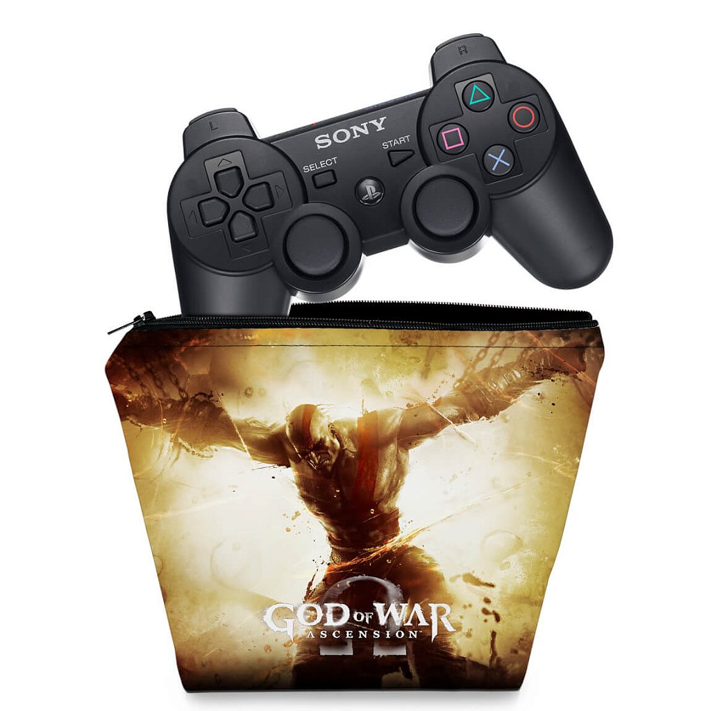Capa Case PS3 Controle - God Of War 4