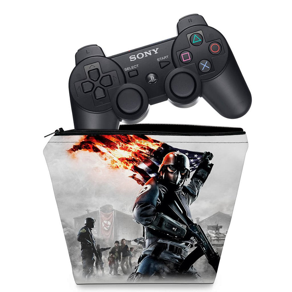 Capa Case PS3 Controle - Homefront