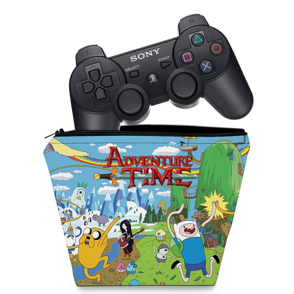 Capa Case PS3 Controle - Hora De Aventura