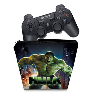 Capa Case PS3 Controle - Hulk