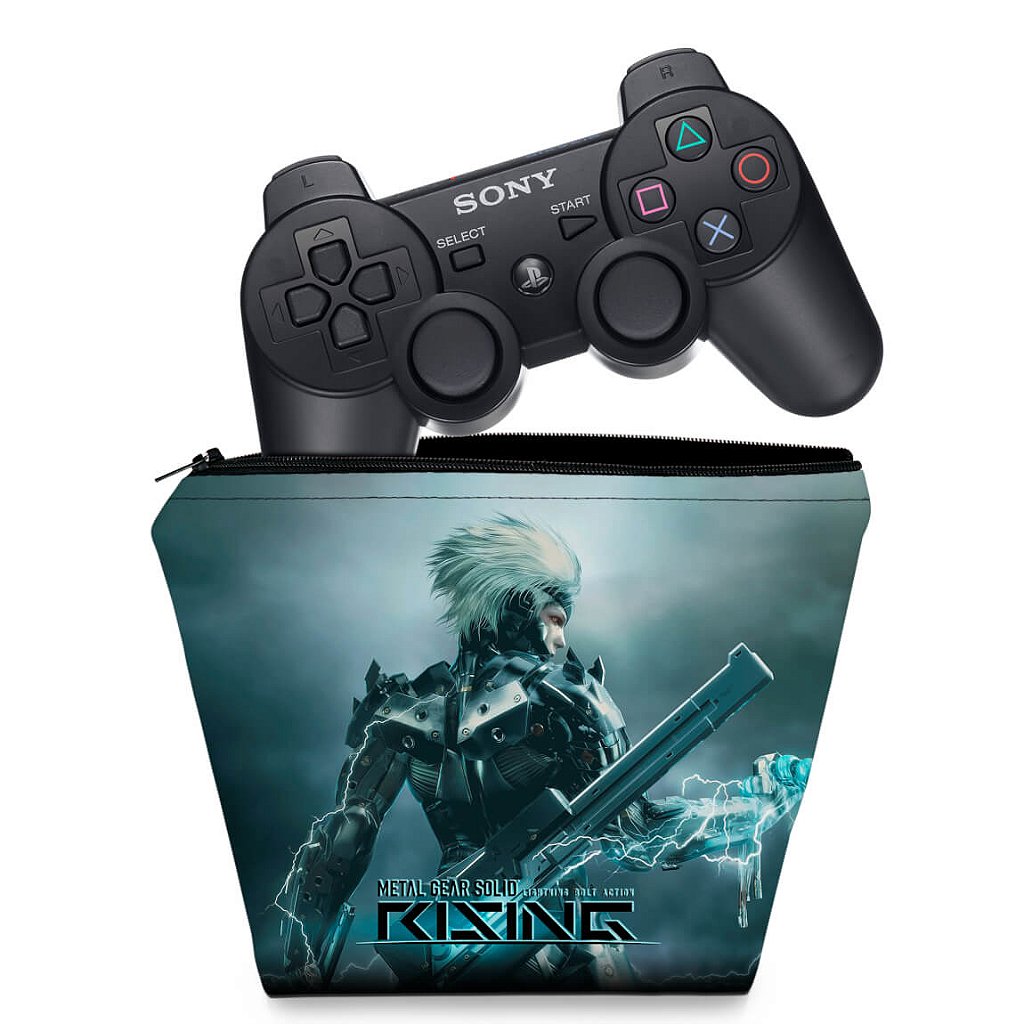 Capa Case PS3 Controle - Metal Gear Solid