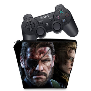 Capa Case PS3 Controle - Metal Gear Solid V