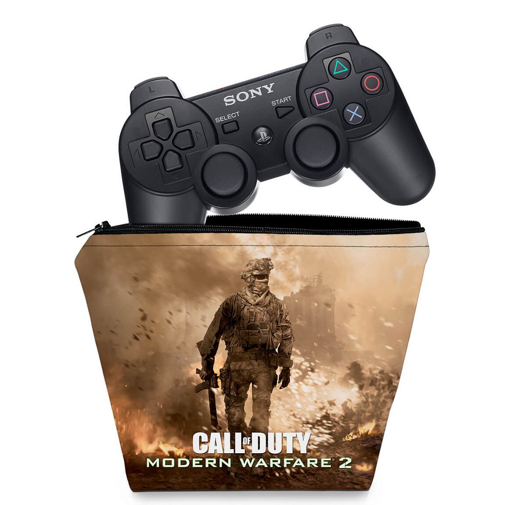 Capa Case PS3 Controle - Modern Warfare 2