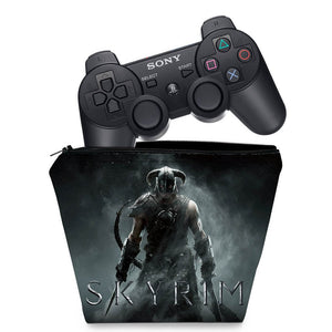 Capa Case PS3 Controle - Skyrim