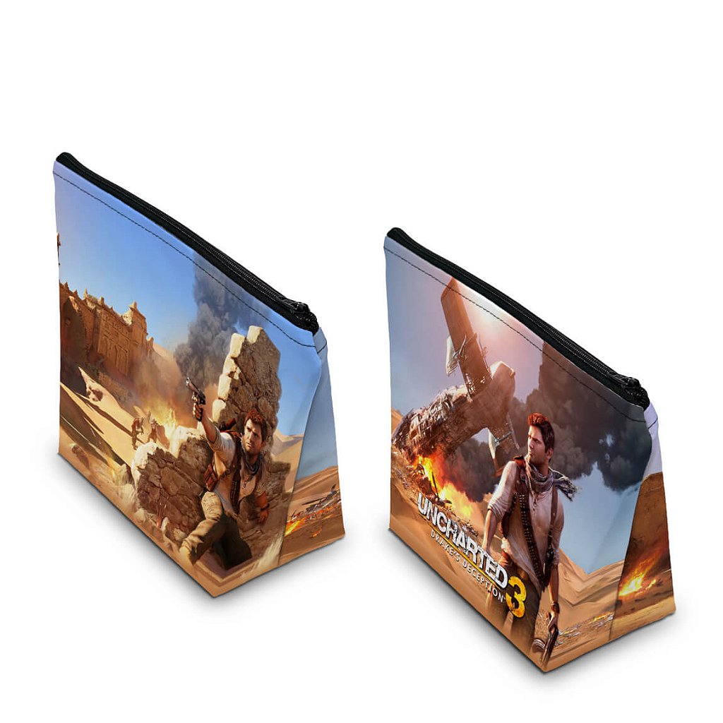 Capa Case PS3 Controle - Uncharted 3 - Pop Arte Skins - foto 2