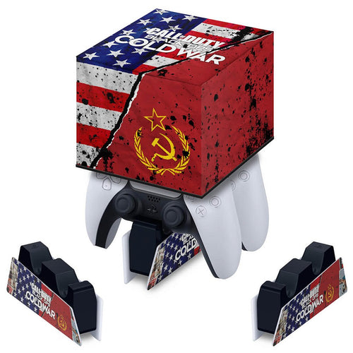 Capa PS5 Base de Carregamento Controle - Call Of Duty Cold War