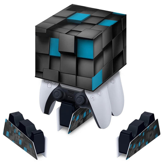Capa PS5 Base de Carregamento Controle - Cubos